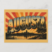 Augusta Maine Rio Kennebec Parque Capitol Art