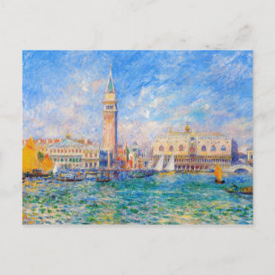 Cartão Postal Auguste Renoir - O Palácio dos Dogas Veneza