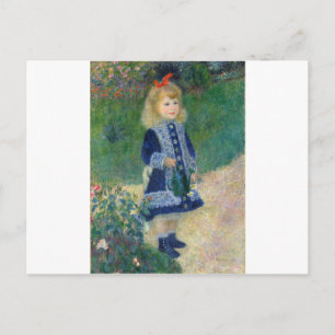 Cartão Postal Auguste Renoir - Rapariga Com Uma Lata De Água