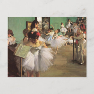 Cartão Postal Aula de Dança de Degas, Impressionismo Antigo Ball