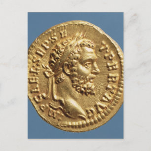 Cartão Postal Aureus de Septimius Severus