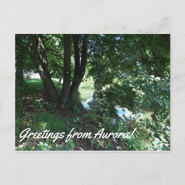 Cartão postal Aurora (Frente)