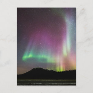 Cartão Postal Aurora Boreal   Cordilheira Brooks, Alasca