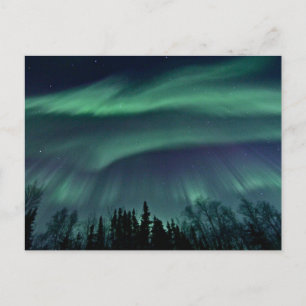 Cartão Postal Aurora Boreal do Alasca, ZTD