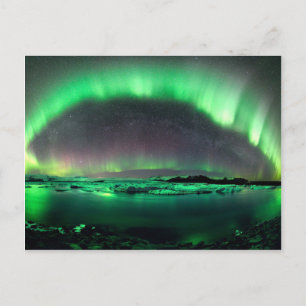 Cartão Postal Aurora Borealis