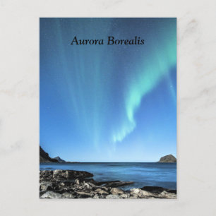 Cartão Postal Aurora Borealis, Luzes Nortes