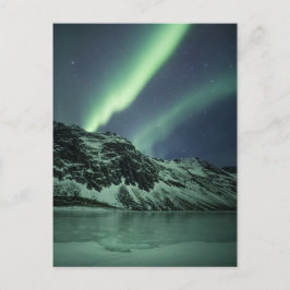 Cartão Postal Aurora Borealis Noruega