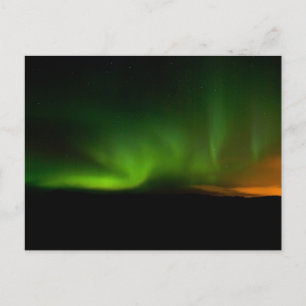Cartão Postal Aurora na Península de Reykjanes #2