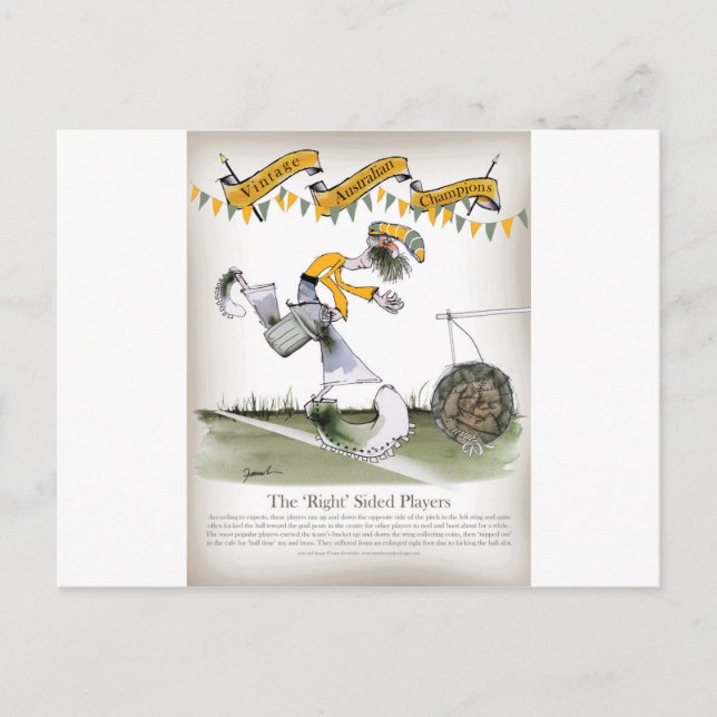 Cartão Postal aussie de direita (Frente)