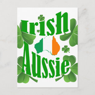 Cartão Postal aussie irlandesa