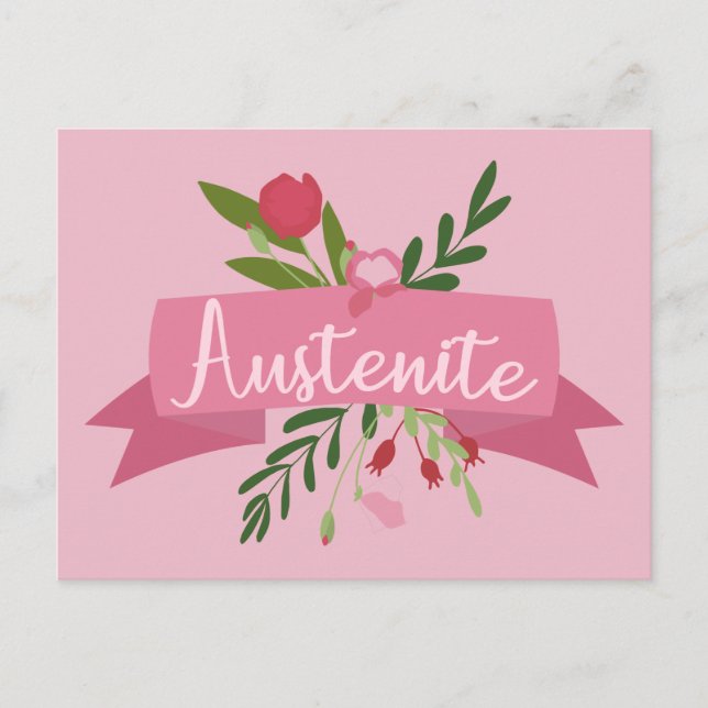 Cartão Postal Austenite II (Frente)