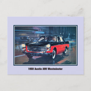 Cartão Postal Austin A99 Westminster Vintage 1959