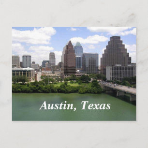 Cartão Postal Austin, cartão-postal do Texas