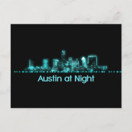 Cartão Postal Austin Skyline