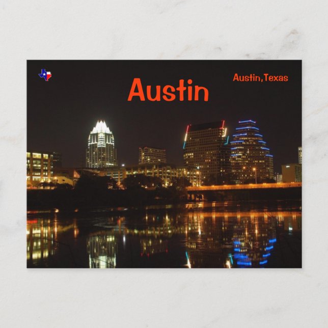 Cartão Postal Austin,Texas (Frente)