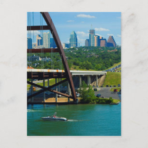 Cartão Postal Austin, Texas a partir da Ponte 360