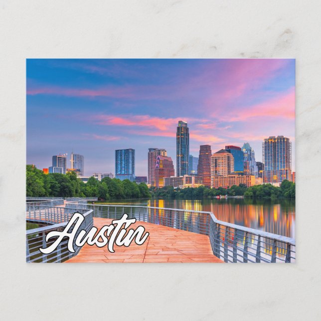Cartão Postal Austin, Texas, Estados Unidos (Frente)