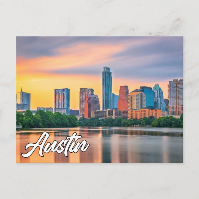 Cartão Postal Austin, Texas, Estados Unidos (Frente)