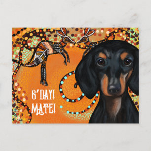 CARTÃO POSTAL AUSTRÁLIA ART