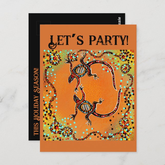 CARTÃO POSTAL AUSTRÁLIA ART (Frente/Verso)