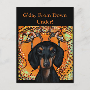 CARTÃO POSTAL AUSTRÁLIA ART