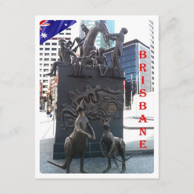 Cartão Postal Austrália - Brisbane - (Frente)