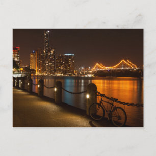 Cartão Postal Austrália - Brisbane - Story Bridge Edward Street