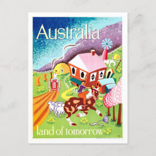 Cartão Postal Austrália: Cartão-postal da Terra do Amanhã