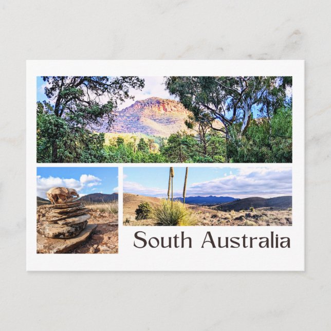 Cartão Postal Austrália do Sul (Frente)