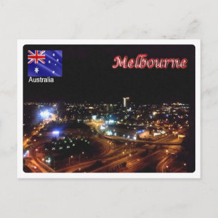 Cartão Postal Austrália - Melbourne -