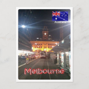 Cartão Postal Austrália - Melbourne -