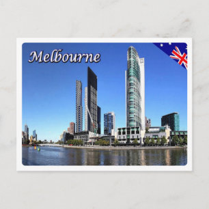 Cartão Postal Austrália - Melbourne -
