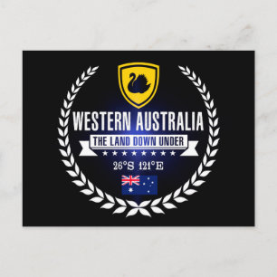 Cartão Postal Austrália Ocidental