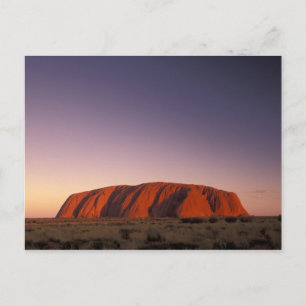 Cartão Postal Austrália, Parque Nacional Uluru Kata Tjuta, Uluru