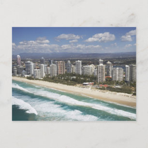 Cartão Postal Austrália, Queensland, Costa Dourada, Praia Princ