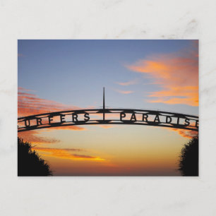 Cartão Postal Austrália, Queensland, Costa Dourada, Sunrise,