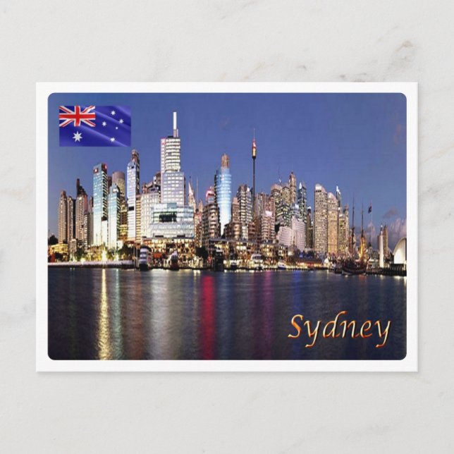 Cartão Postal Austrália - Sydney - (Frente)