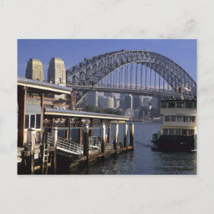 Cartão Postal Austrália, Sydney, Balsa de passageiros, uma das m