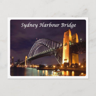 Cartão Postal Austrália - Sydney - Harbour Bridge -