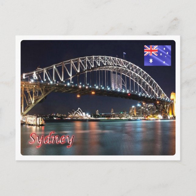 Cartão Postal Austrália - Sydney - Milsons Point Wharf (Frente)