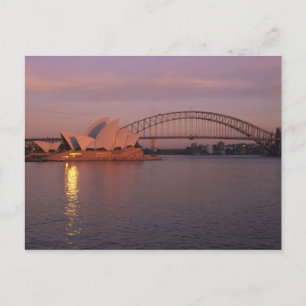 Cartão Postal Austrália, Sydney, Sydney Opera House construída