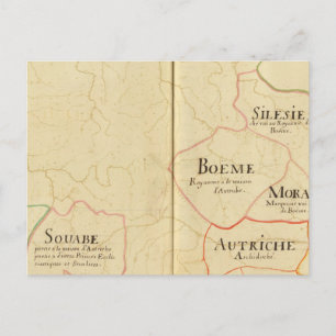 Cartão Postal Áustria e República Checa