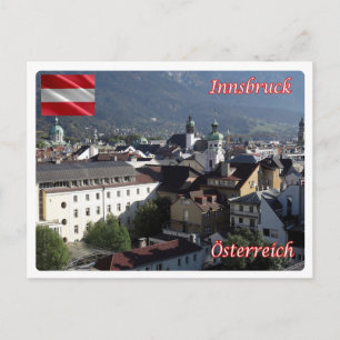 Cartão Postal Áustria - Innsbruck -