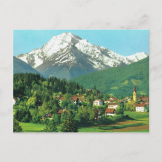 Cartão Postal Áustria, Tirol, Igles perto de Innsbruck