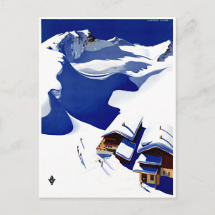 Cartão Postal Áustria Wunschheim - Poster de Viagens vintage Res