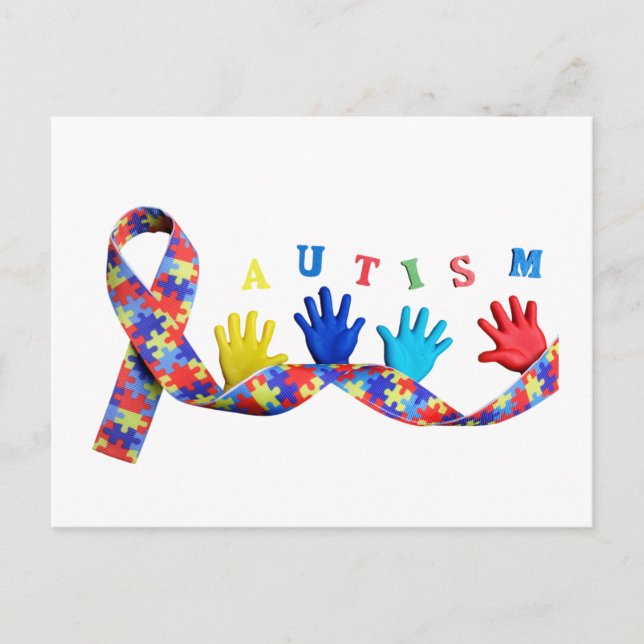 Cartão Postal Autism (Frente)
