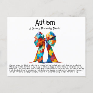 Cartão Postal Autismo