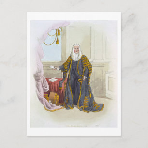 Cartão Postal Auto-falante da Câmara dos Comuns, do "Figurino de