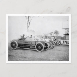 Cartão Postal Auto Races no Benning, Md.
