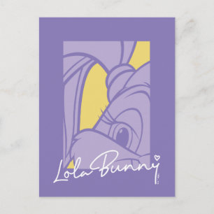 Cartão Postal Autografo de retrato Lola